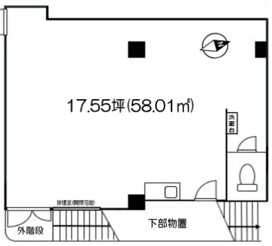 第3瑞穂ビル 1 フロア図面 9