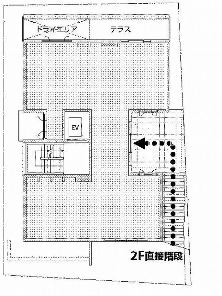 エスパス表参道ビル 2 フロア図面 1