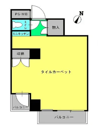 セントヒルズ代々木(セントヒルズ代々木内海ビル) 8 フロア図面 9
