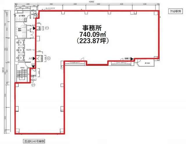 五島育英会ビル 7 フロア図面 11