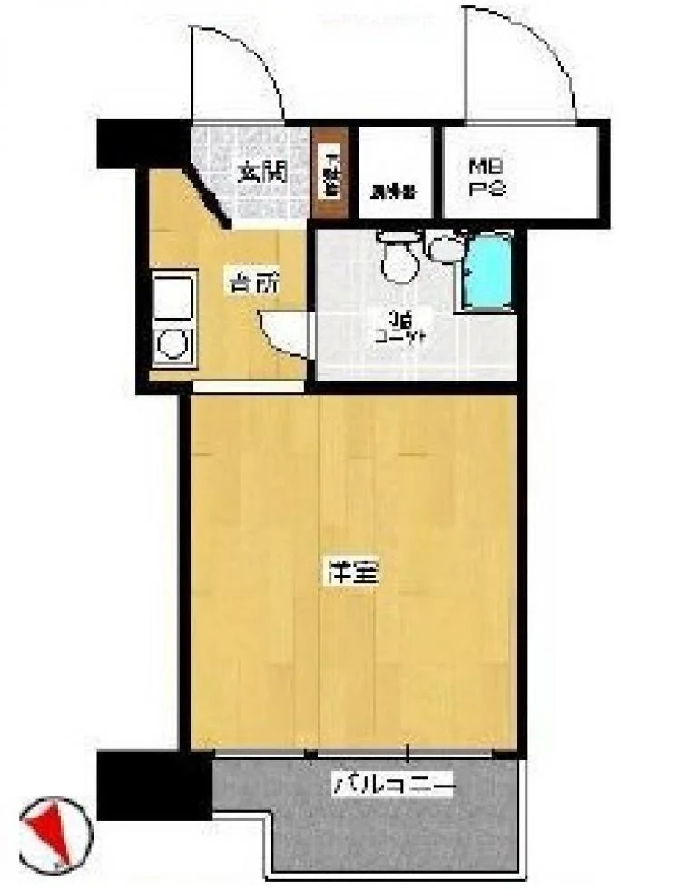 藤和エクシール道玄坂 9 フロア図面 5