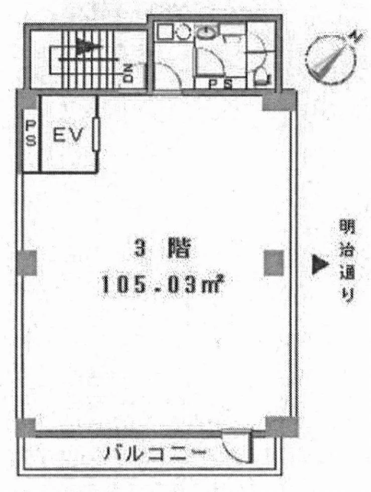 ニュー三水ビル 3 フロア図面 7