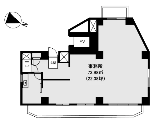 ツインビル代官山B棟 6 フロア図面 9