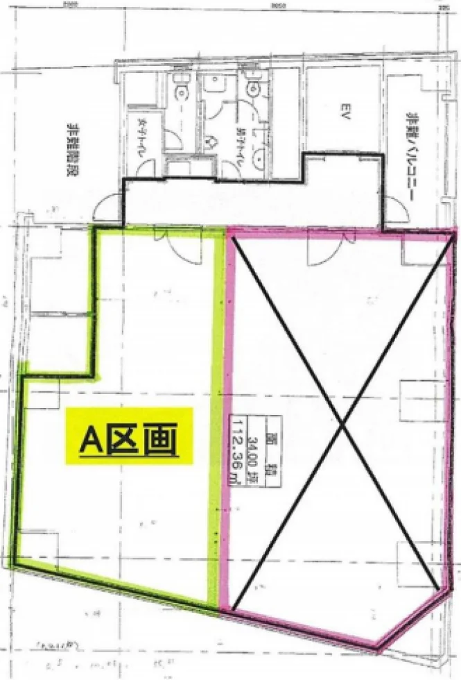 テラアシオス青山ビル 9 フロア図面 9