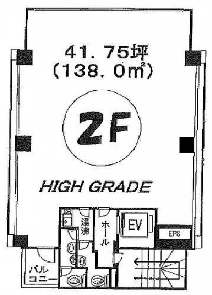 土屋ビル渋谷 2 フロア図面 6