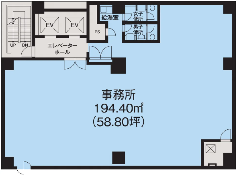 東京建物青山通りビル 4 フロア図面 7