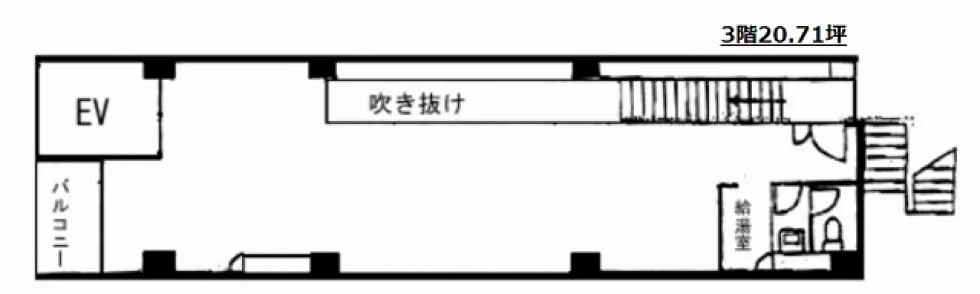 郁文堂青山通りビル 3 フロア図面 6