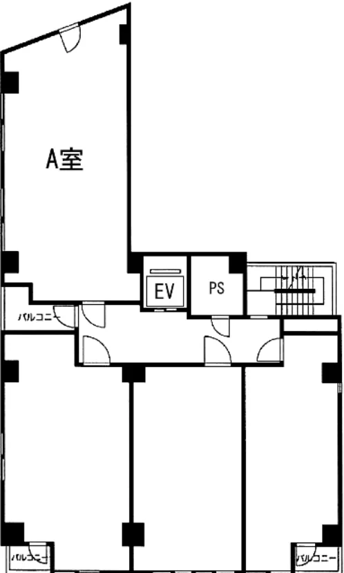 島田ビル 3 フロア図面 9