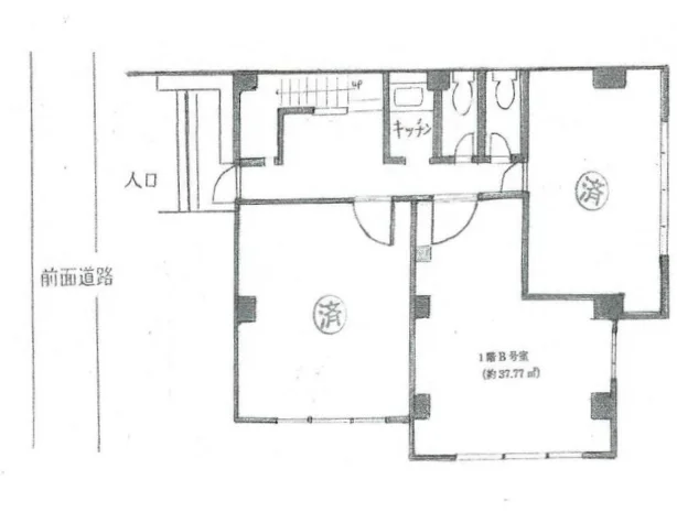 IDOビル(井戸ビル) 1 フロア図面 9