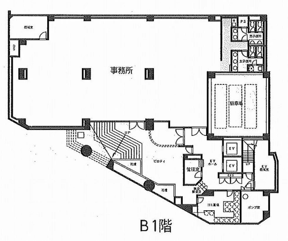 EDGE南青山(エッジ南青山) B1 フロア図面 6