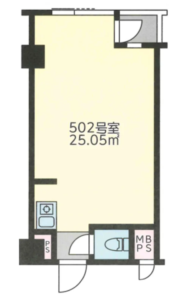 渋谷道玄坂プラザ仁科屋ビル 5 フロア図面 5