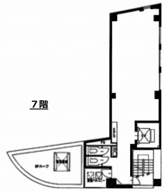 VORT渋谷道玄坂 7 フロア図面 1