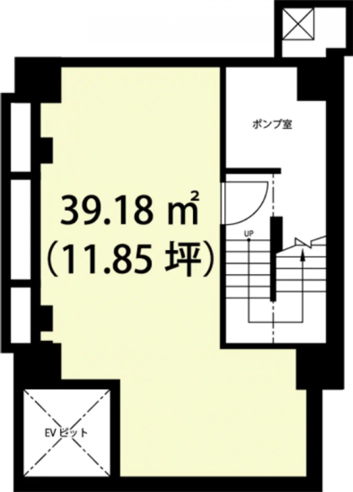 南平台野坂ビル B1 フロア図面 12