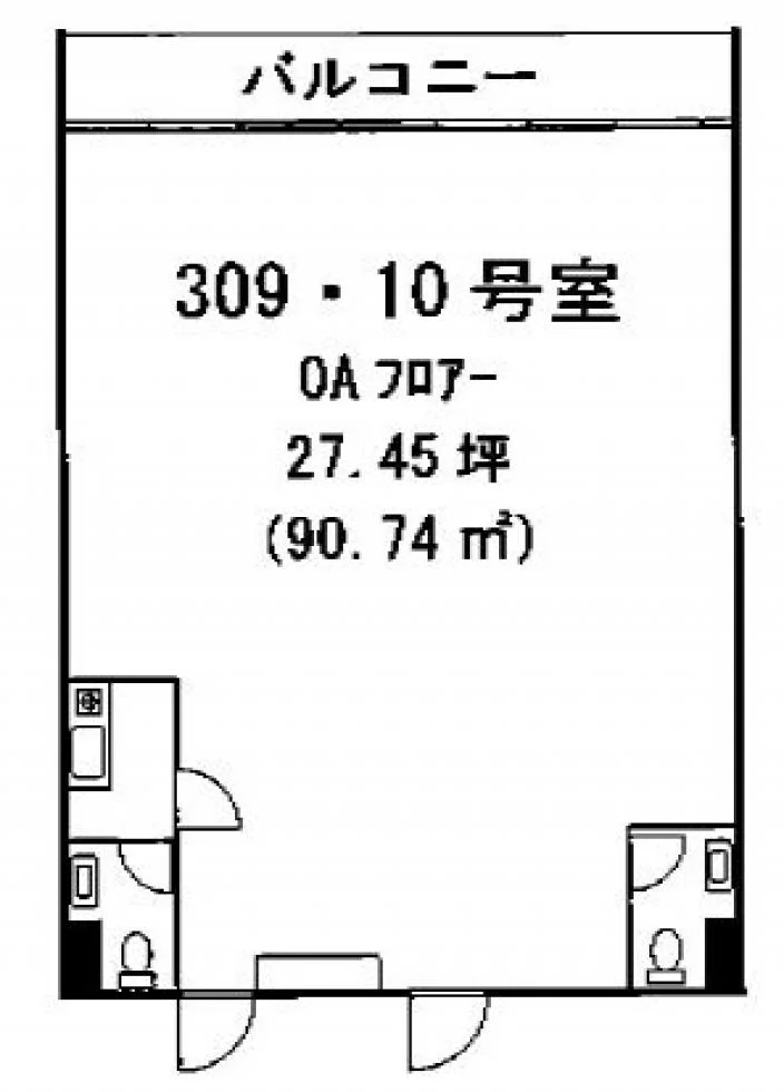 東京セントラル表参道ビル 3 フロア図面 11