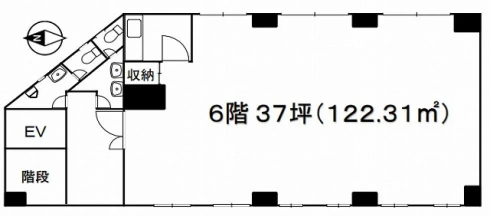 マグナ工業ビル 6 フロア図面 11