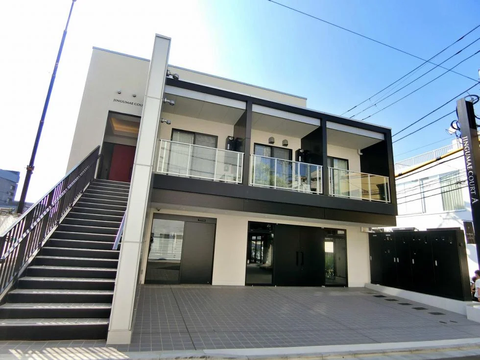 神宮前COURT A棟 B1 外観 2