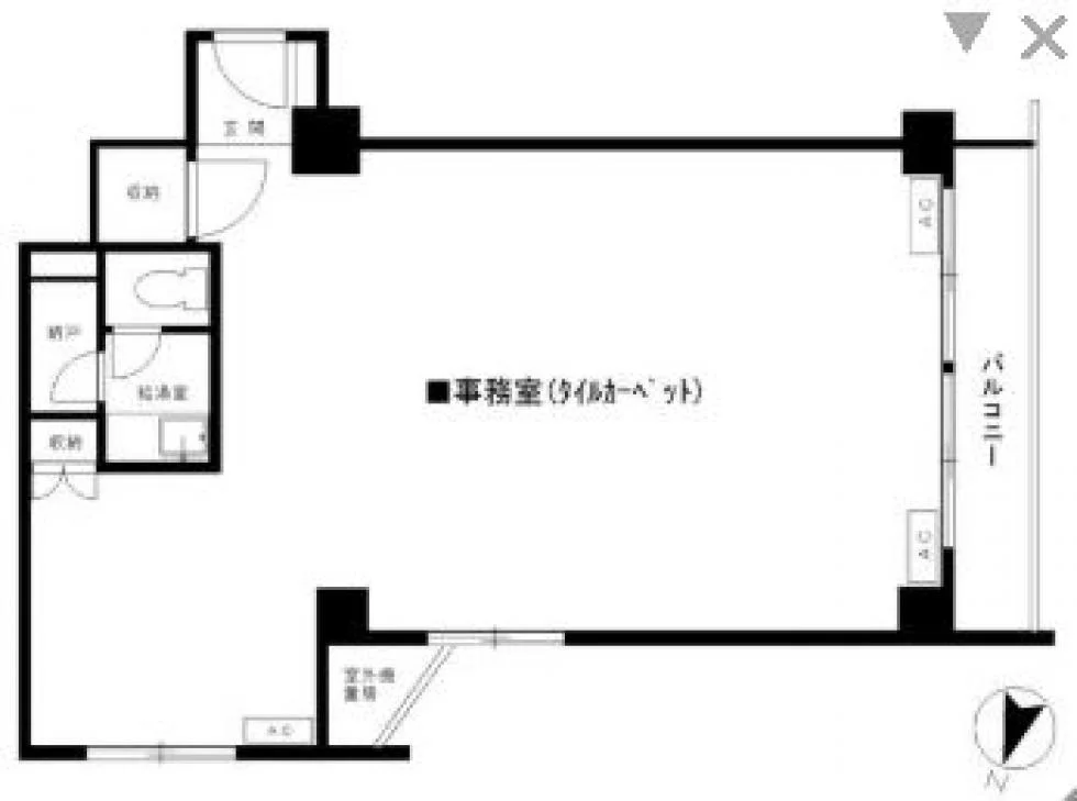 ドルミ代々木ビル 7 フロア図面 7