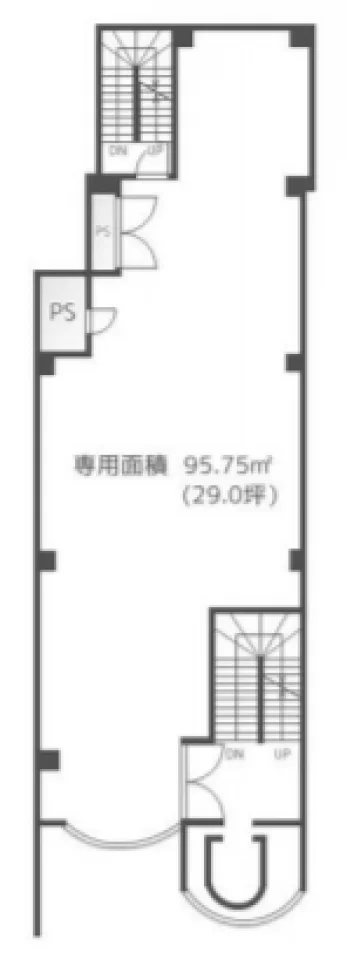 岩本ビル 2 フロア図面 6