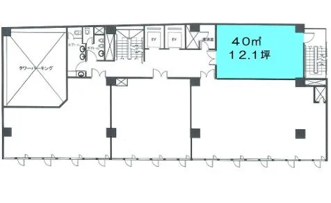 ビジネスヴィップ渋谷道玄坂坂本ビル(ビジネスVIP道玄坂渋谷坂本ビル) 5 フロア図面 9