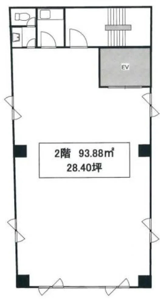 神宮前松井ビル 2 フロア図面 9
