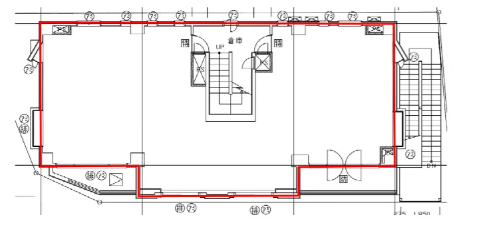dot.daikanyama A 3 フロア図面 5