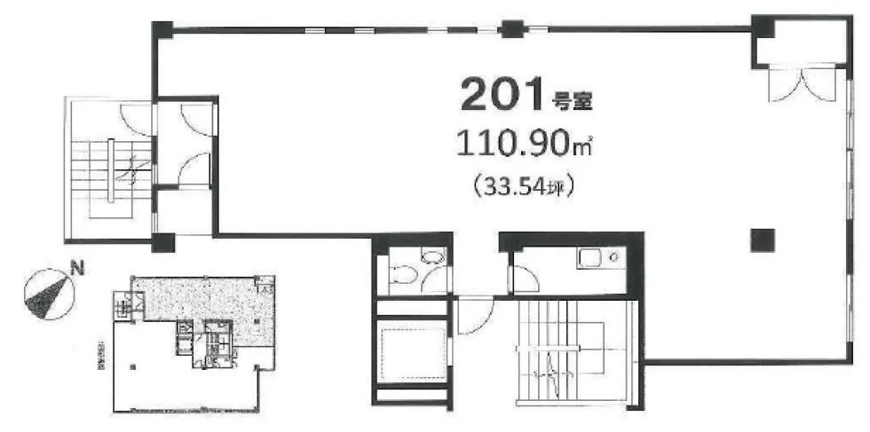 麻仁ビル渋谷 2 フロア図面 10