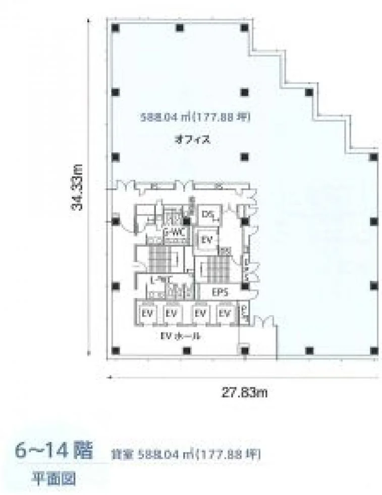 MFPR渋谷ビル 6 フロア図面 11