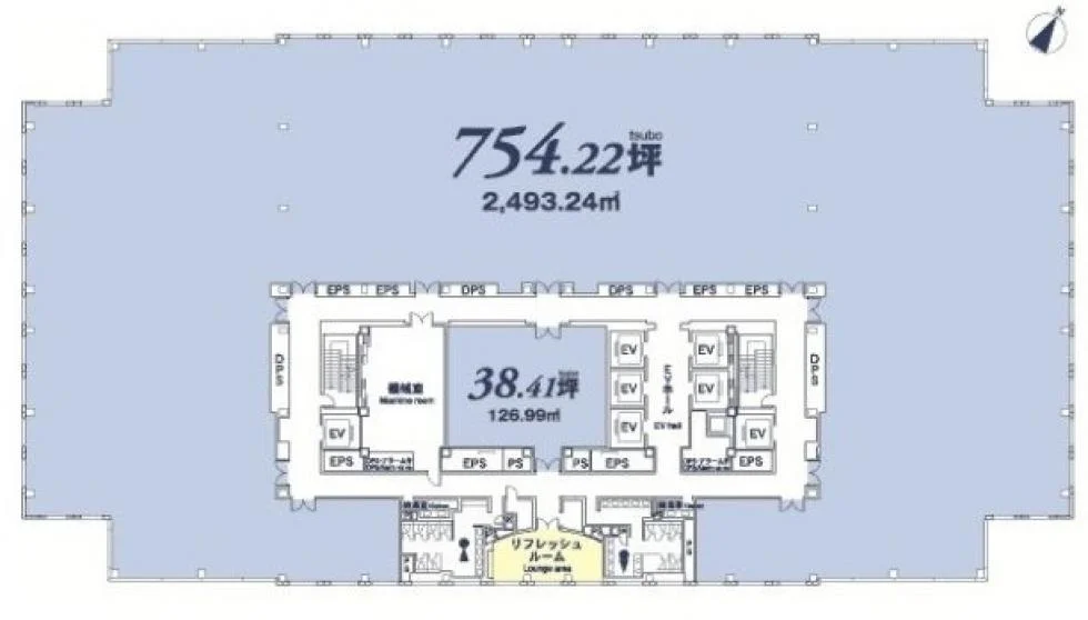 新宿文化クイントビル 20 フロア図面 11