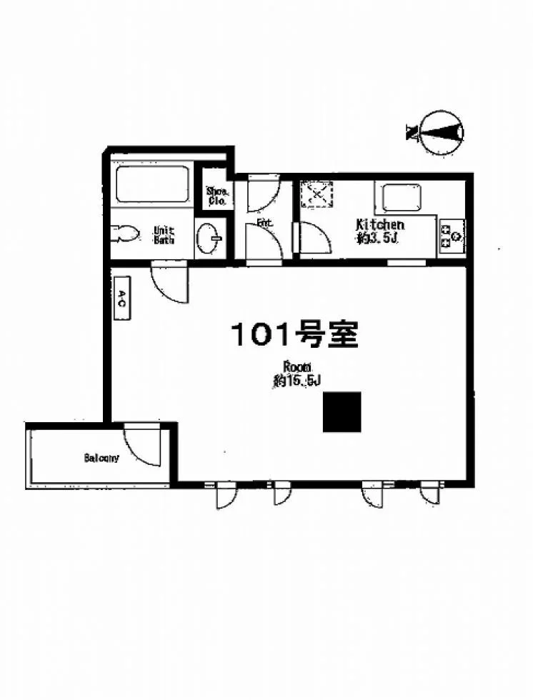 ヒルクレスト代官山ビル 1 フロア図面 9