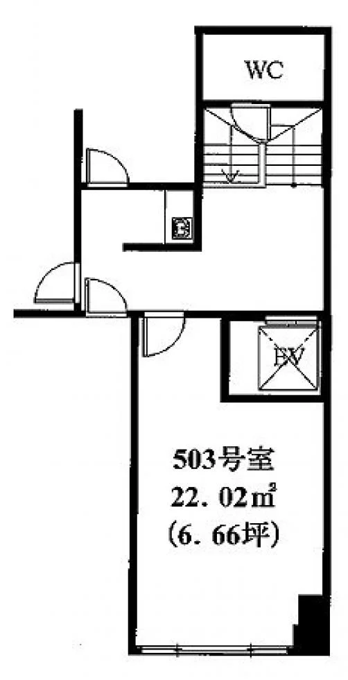 渋谷こうゆうビル 5 フロア図面 9
