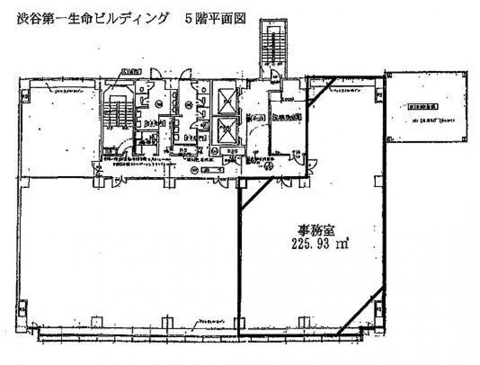 渋谷第一生命ビルディング 5 フロア図面 11