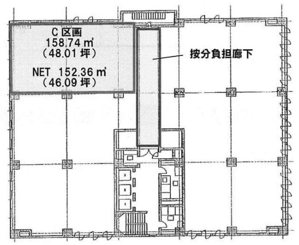 NMF新宿南口ビル 2 フロア図面 11