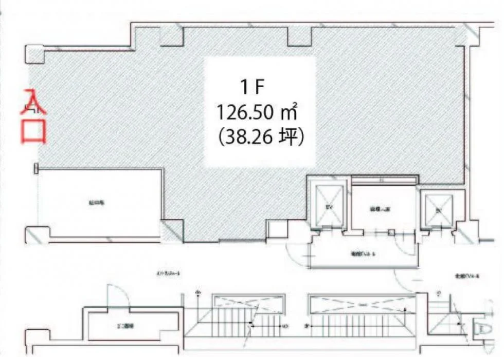 グローリア宮益坂Ⅲ(南館) 1 フロア図面 6