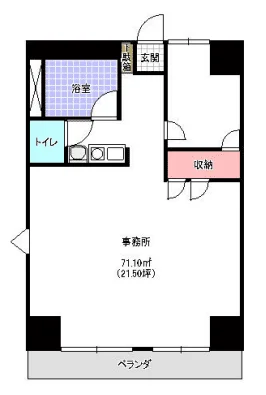 パーシモン・チバビル 3 フロア図面 11