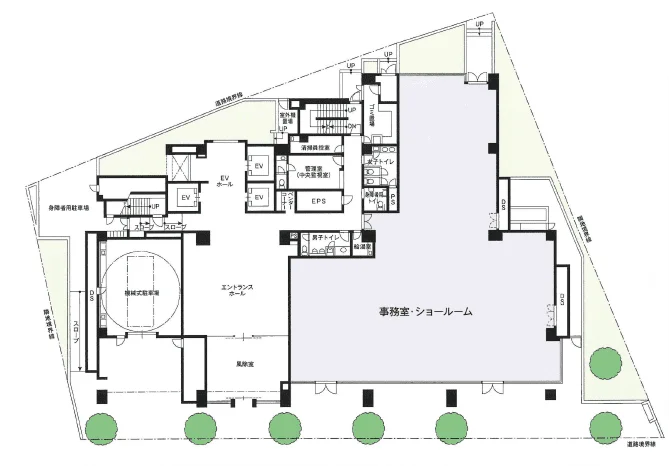 渋谷新南口ビル 1 フロア図面 9