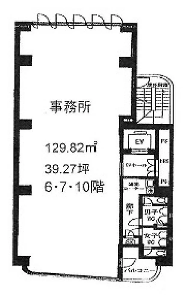 リッツ初台ビル 7 フロア図面 11