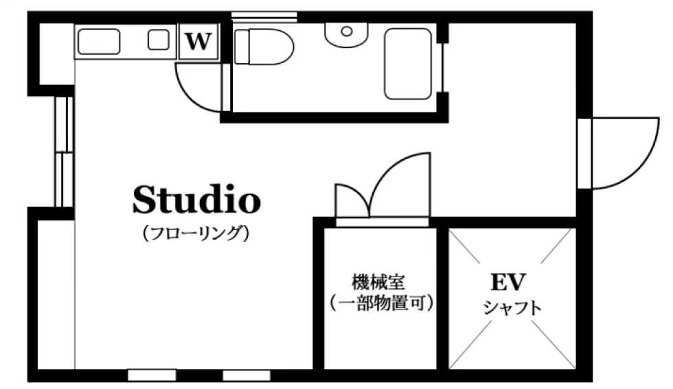 J-1ビル 8 フロア図面 9