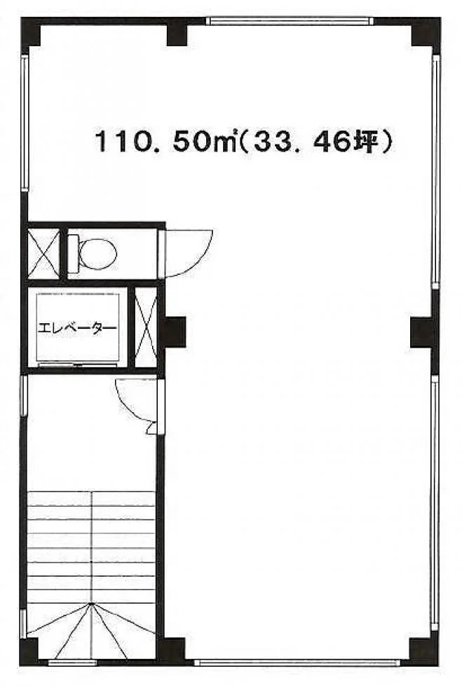 名畑ビル 4 フロア図面 9