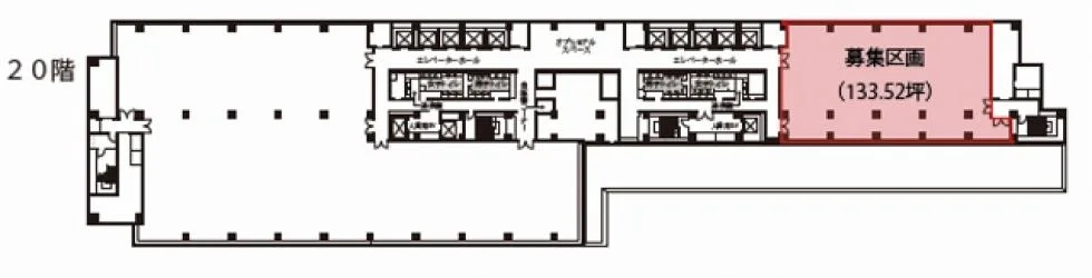 渋谷マークシティ 20 フロア図面 6