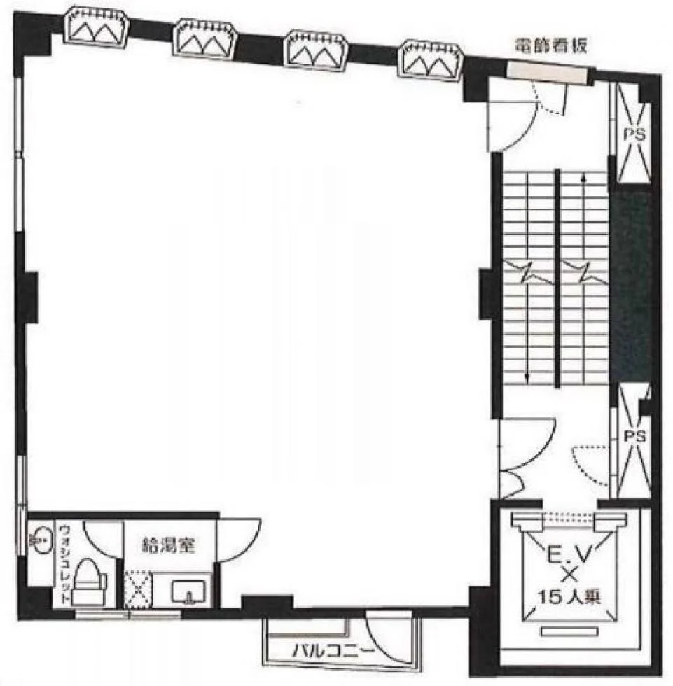 TRN新宿プラザ 6 フロア図面 11