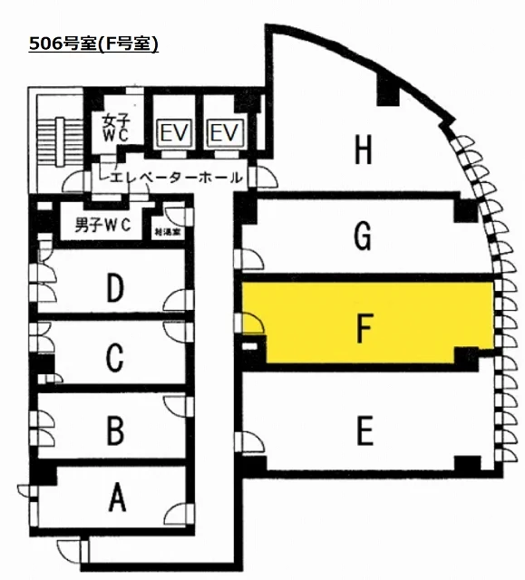 恵比寿ファイブビル 5 フロア図面 11