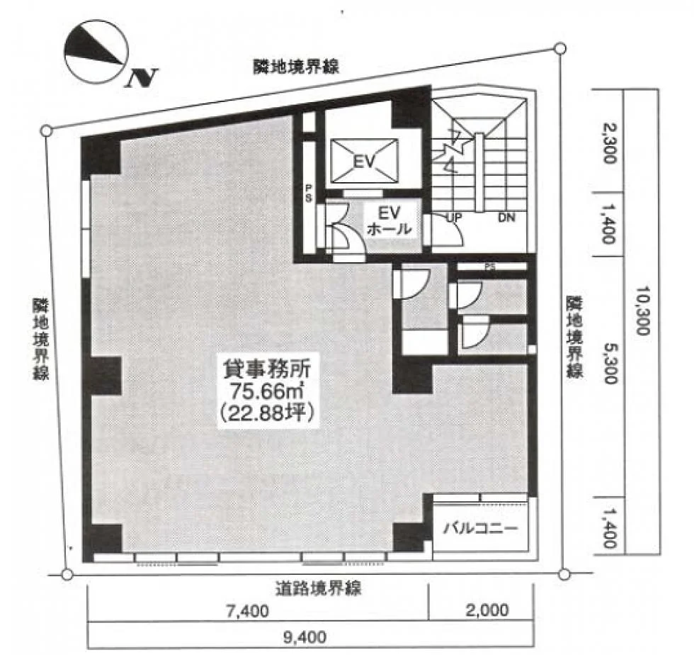 渋谷MKビル 3 フロア図面 9