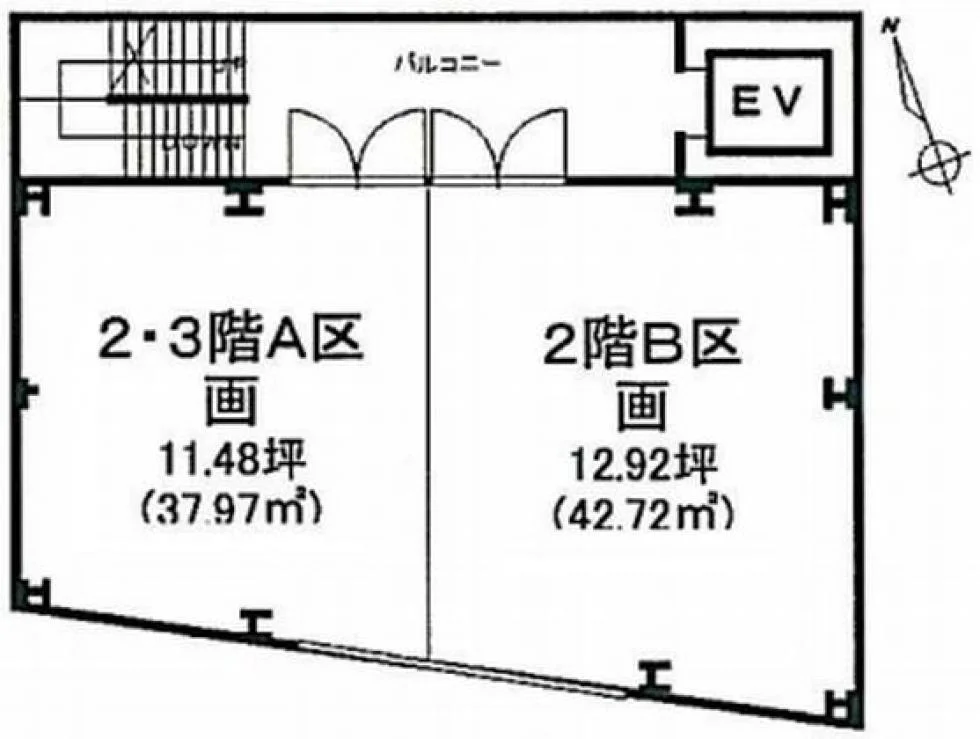 OZ原宿ビル 3 フロア図面 4