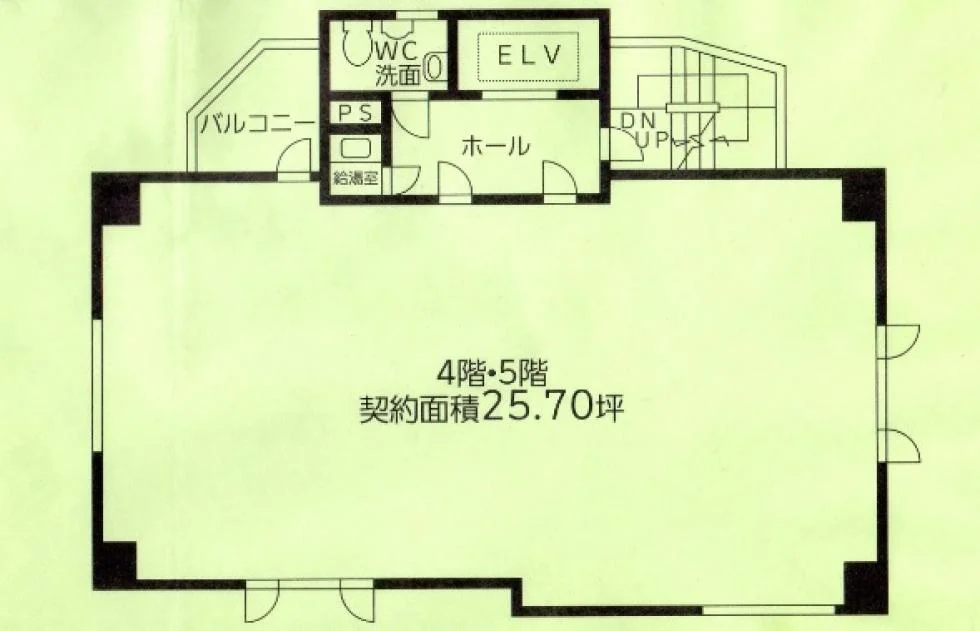 ベルザ恵比寿ビル 4 フロア図面 9