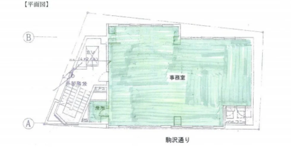 代官山島田ビル 6 フロア図面 6