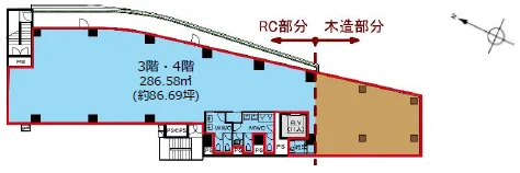 TQ渋谷宇田川町 4 フロア図面 3