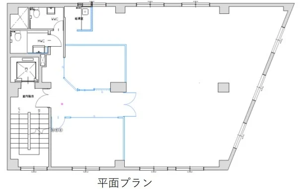 大崎ビル(TRANS-SHIBUYA) 4 フロア図面 93