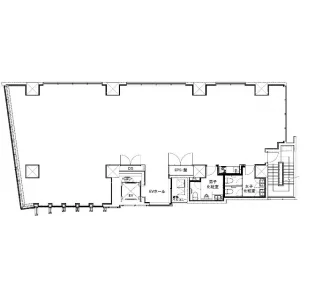 西新宿梅村ビル 6 フロア図面 1