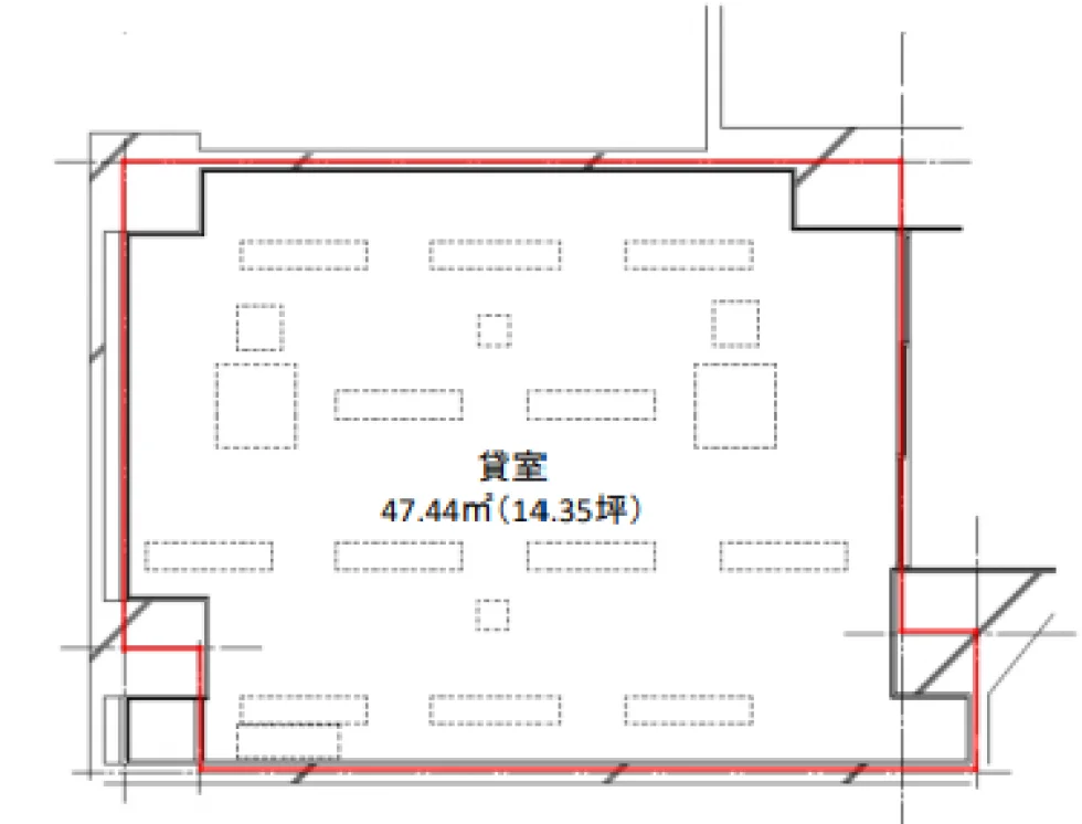 Daiwa渋谷宮益坂ビル 1 フロア図面 11