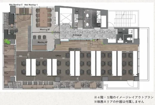 いちご渋谷イーストビル 4 フロア図面 11
